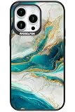 Mobilfox Full-Shock - Custodia per iPhone 16 - Emerald - Slim, Antiurto, Resistente a Cadute 3,5 m, Protezione a 360°, Bordo Rialzato e Anello Fotocamera, Cornice Nera