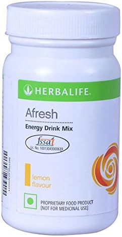 Herbalife AfreshEnergy Drink Mix - 50 gm / 1.7 Oz (Herbal Tea) Lemon