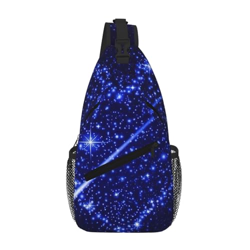 Sac à dos à bandoulière motif étoile filante et cœur ultra léger