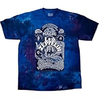 Officially Licensed Led Zeppelin Merchandise Hand dyed using colorfast dyes for long lasting brilliant color. Tie Dyed & Screenprinted in the USA Taped shoulders for strength and comfort Heavyweight Cotton for long lasting wear