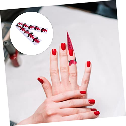 FRCOLOR Suporte De Papel De Extensão De Arte De 200 Peças Adesivo De Francês Ferramenta De Conjunto