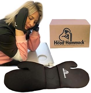 Advanced Travel Neck Pillow Alternative for Airplane, Compact Relaxing Cervical Headrest Modern Nap Accessory Travel Hammock
