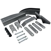 WELLBOX Rear Leaf Spring Relocation Pocket Kit Fits for Chevrolet Bel Air, 210, 150 1955-1957 Replaces 5557BLSRK, 5557CLSRK