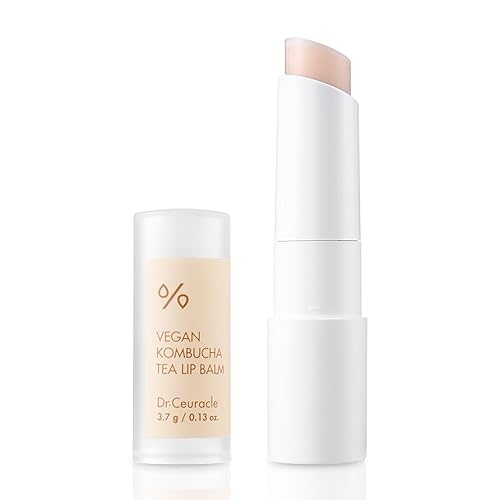 Dr.Ceuracle by leegeehaam - Bálsamo labial vegano de té de kombucha (0.13 onzas), cuidado labial coreano suave, natural e hidratante para labios