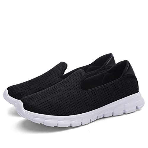 Women's Walking Shoes Slip on Fashion Sneaker with Support Flats3