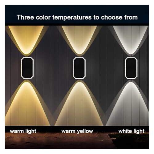 Luces de cerca solares para iluminar zonas oscuras de paredes exteriores 7