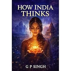 How India Thinks Audiolibro Por G P SINGH arte de portada