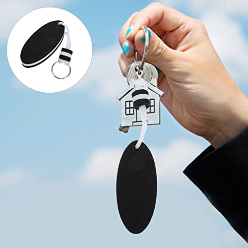LIOOBO 4Pcs Ovale Keychain Galleggiante