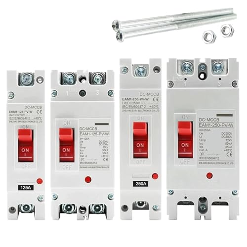 Interrupteur de protection solaire PV 2P 160A haute tension continue