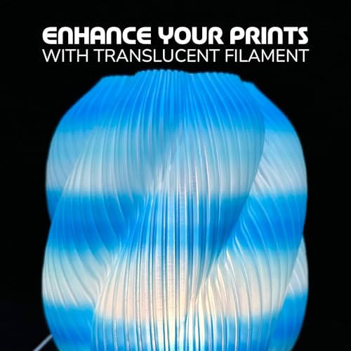 Image of Polymaker Panchroma PLA Filament 1kg, Gradient 3D Printing Filament 1.75mm | Crystal Aquamarine, Neatly Wound PLA for Easy Print & Smooth Feeding. Compatible with Bambu Lab & Most 3D Printers