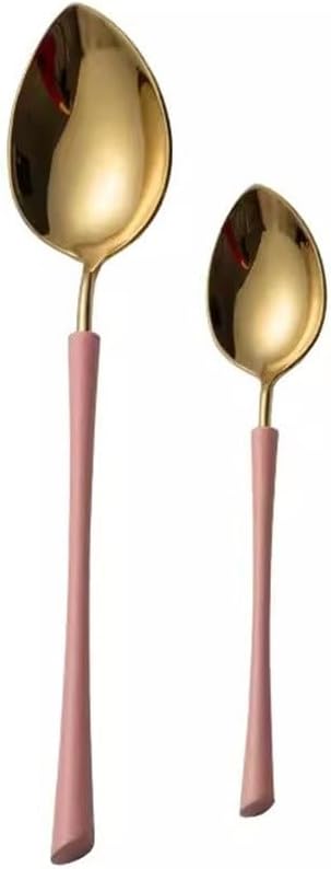 LVUNZJCA テーブルスプーン 繊細な家庭用スプーン コーヒースプーン デザートスプーン 自宅、キッチン用