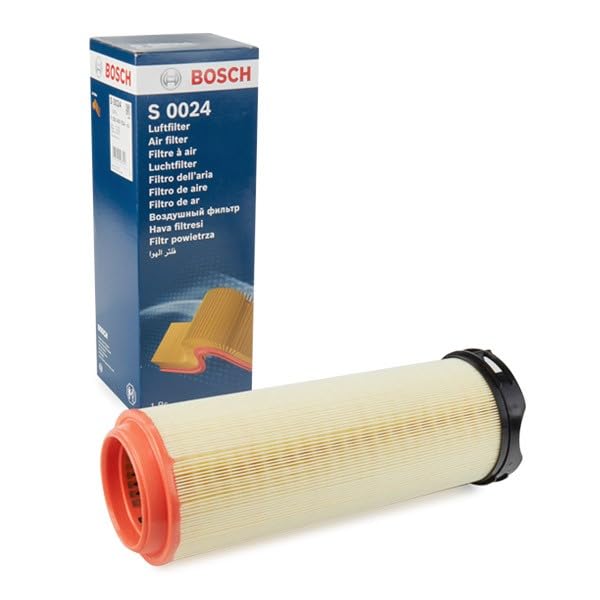 Filtro De Aire Bosch S0224 - Para Coche, Alta Filtración, Multicapa, Resistente A Humedad Y Vibraciones