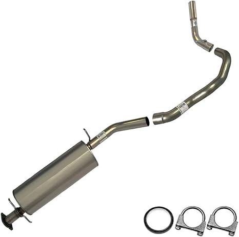 Northeastern Exhaust Stainless Steel Muffler Resonator Exhaust System fits: 07-14