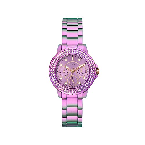 GUESS GW0410L4 Ladies Crown Jewel Iridescent Watch