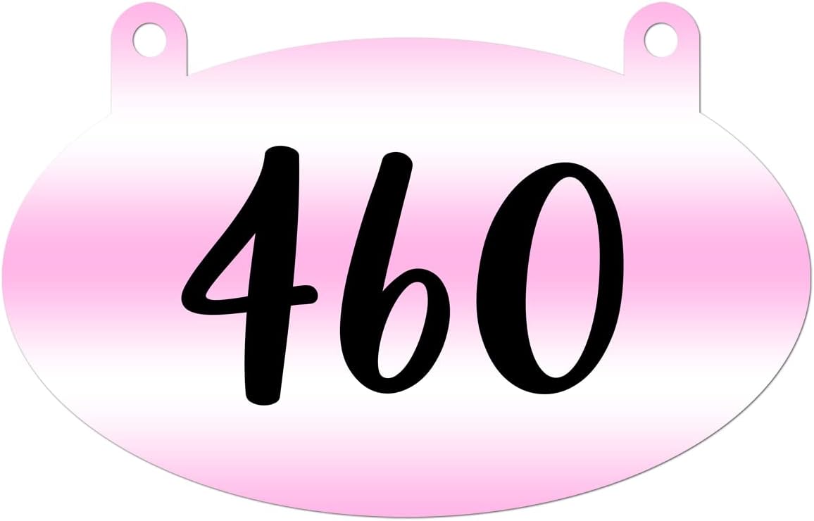 VWAQ Custom Hanging Aluminum Sign Mailbox Number - Double Sided Reflective Personalized Address Plaque - AS2S8 (Green)