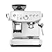 Breville the Barista Express Impress Espresso Machine - BES876, Sea Salt
