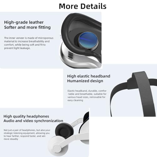Casque de réalité virtuelle 3D Android iPhone pour jeux vidéo et films panoramiques