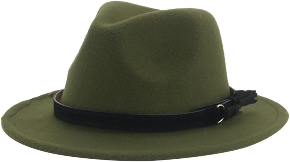 Women Classic Felted Hat Fedoras Hats Solid Panama Jazz Caps Sombreros