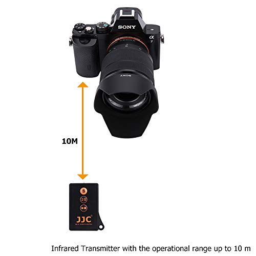 Jjc Infrared Wireless Camera Shutter Remote Control Commander With Vlog Video Start Stop Function For Sony A6600 A6500 A6400 A6300 A6000 A1 A7Iii Ii A7 A7Siii Ii A7S A7Riv Iii Ii A7R A9 Ii Nex-6 Nex-7 #TOP6