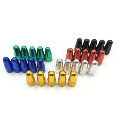 5 tapones para válvula Presta de bicicleta, color morado miniatura 7