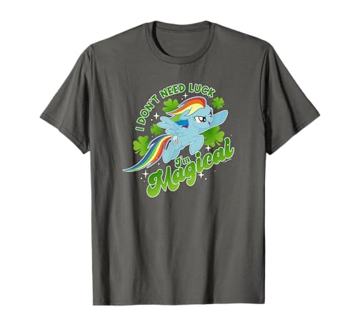 T-shirt My Little Pony Rainbow Dash pour la Saint-Patrick en coton doux