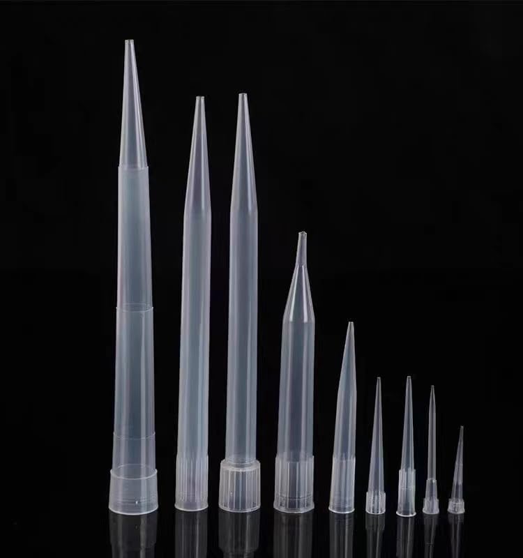 Lab PP Plastic Pipette Tips for Microbiological Test Pipettor Tips 10ul 200ul 1000ul 5ml 10ml(200ul 1000pcs)