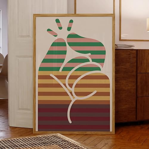 Toile Doigts Croisés affiche salon décoration murale moderne 40x60