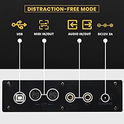 EROMMY Piano numérique avec 88 touches – Piano électronique portable avec pédale de sustain – 2 haut-parleurs stéréo de… - Les Beatles, Paul McCartney, John Lennon, RIngo Starr, George Harrison EROMMY Piano numérique avec 88 touches - Piano électronique portable avec pédale de sustain - 2 haut-parleurs stéréo de… – Image 7