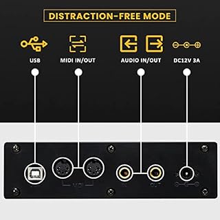 EROMMY Piano numérique avec 88 touches – Piano électronique portable avec pédale de sustain – 2 haut-parleurs stéréo de… - Les Beatles, Paul McCartney, John Lennon, RIngo Starr, George Harrison EROMMY Piano numérique avec 88 touches - Piano électronique portable avec pédale de sustain - 2 haut-parleurs stéréo de… – Image 7