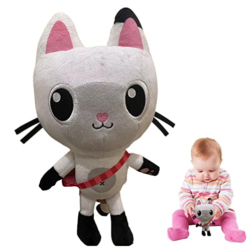 Gabbys Puppenhaus Plüsch Spielzeug, Cartoon Meerjungfrau Puppe, Katze Gabby Puppenhaus Plüsch Spielzeug Puppe Urlaub Geburtstagsgeschenk, Gabbys Dollhouse Stofftiere für Heimdekoration Cover