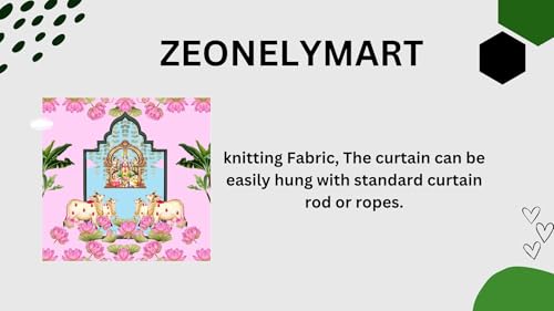 Image of zeonely mart satyanarayana Swamy Backdrop Cloth | varalakshmi Background Decoration | Pooja Backdrop Decoration Cloth | Backdrop for Pooja Decoration (8FT-6 FT) Light Pink