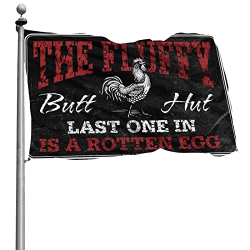 Drapeau Abipuir grand format 152 x 244 cm decoration murale exterieure humour
