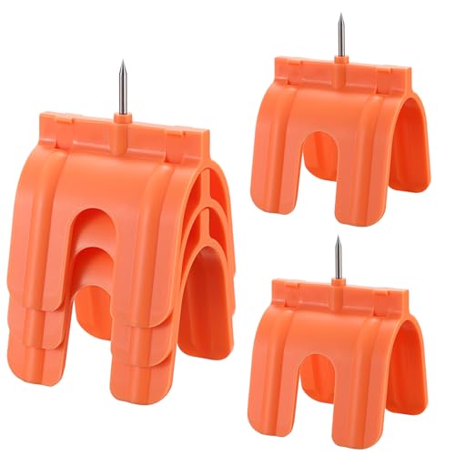 OwnMy 5PCS Drywall Outlet Markers for Drywall Installation Repair Orange