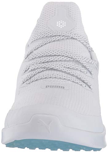 Puma Golf Women's Laguna Fusion Sport Golf Shoe, Puma White-Puma White, 7.5 M Us #TOP1