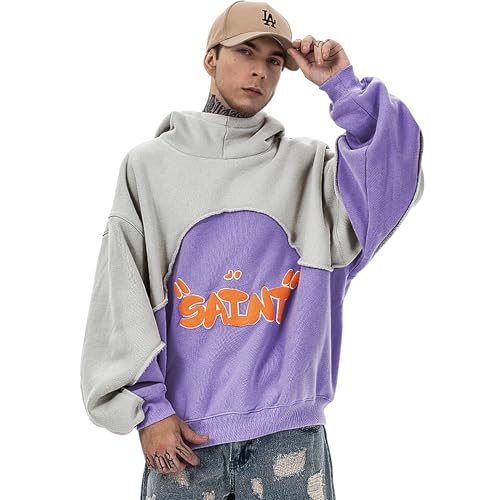 Men's 3D High Foaming Graphic Print Hooded Oversized Mix Special Color Long Sleeve For Unisex3