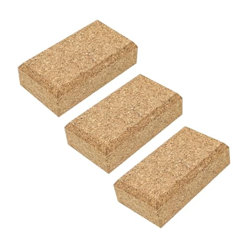 SCOTTCHEN Cork Sanding Block, Cork Punching Pad,Cork Sewing Block, 4-1/4' x 2-3/8' x 1-3/16', Hand...