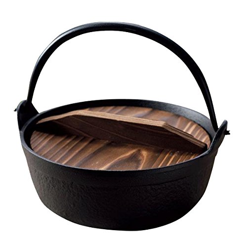 Amazon.co.jp: 及源 南部鉄器 丸鍋 5寸 直火対応 F-015 : ホーム