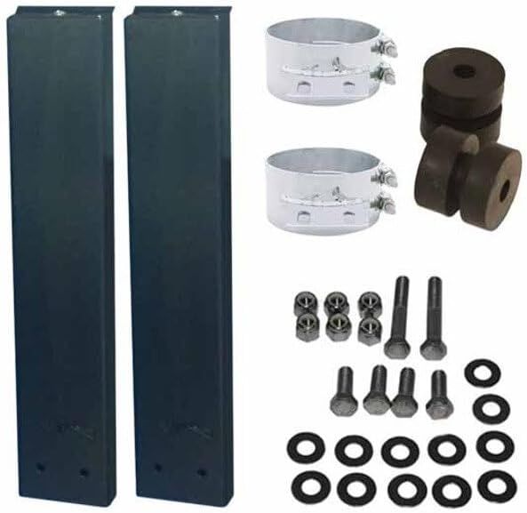 Technical Precision Replacement for Peterbilt 389 Glider Year 2020 Y-Pipe Hanger Stainless Steel 7IN KIT for Long Drop Elbow