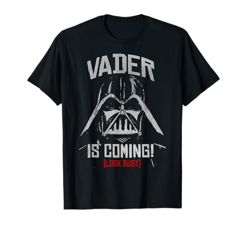 T-shirt Star Wars Vader Is Coming respirant qui ne rétrécit pas