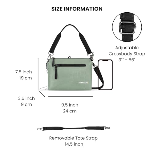 Image of Sherpani Mei, Small Anti Theft Crossbody Purse, Lightweight Cross Body Bag, Handbags, Fashion Trio Bag