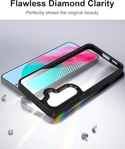 Image of HOOMIL Case for Samsung Galaxy S24 Plus, Anti-Yellowing, Black