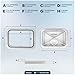 Five Oceans Boat Hatch, Marine Access Hatch, Boat Hatch Lids, Recessed Handle Locking System for Boat Yacht, 10-5/8