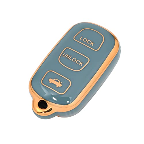 Coque de clé de voiture en TPU souple pour Toyota Camry