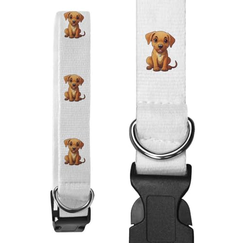 Azeeda Large 'Rhodesian Ridgeback' Dog Collar (PR00046080)
