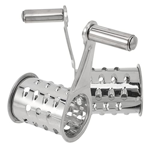 Rallador de Queso Manual Giratorio de Acero Inoxidable 2pcs miniatura 1