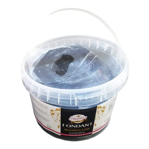 Shantys Fondant Business Line - SCHWARZ - 1 Kg - Zuckerteig Zuckermasse - SHANTYS Cover