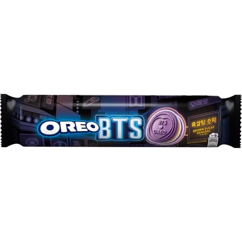 OREO BTS Galletas Crema Sabor Tortita Caramelizada, Edición Limitada, 157 g