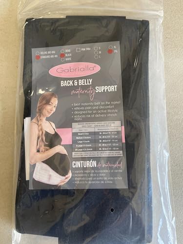 GABRIALLA Elastic Pregnancy Support Belt - Premium Pregnancy Belt for Back, Pelvic, Hip Pain, SPD, and PGP - Adjustable and Breathable Maternity Support Belt - Pregnancy Gift for Expecting Mum - Image 6
