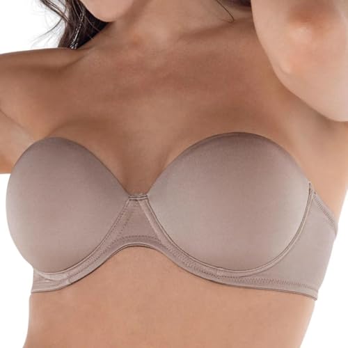 Bustiê DeMillus Encanto - Bege Rosado - Tamanho 40-067844