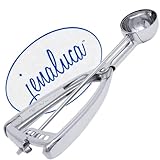Jenaluca Cookie Scoop & Mini Cupcake Scoop - 18/8 Stainless Steel (Medium Scoop)